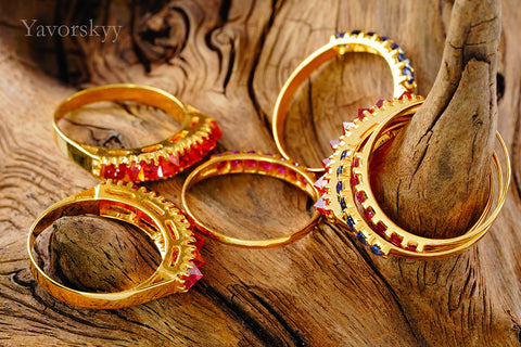 Red Spinel Ring