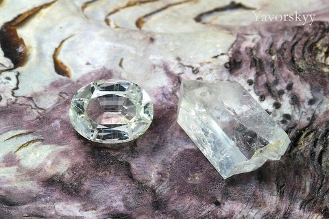 Jeremejevite 0.49 ct - Yavorskyy