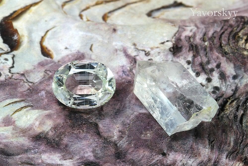 Jeremejevite 0.49 ct - Yavorskyy