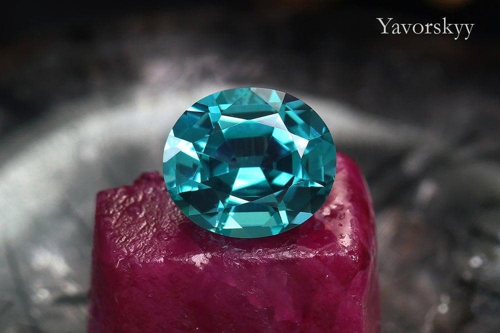 Image of tourmaline 1.2 carats back side