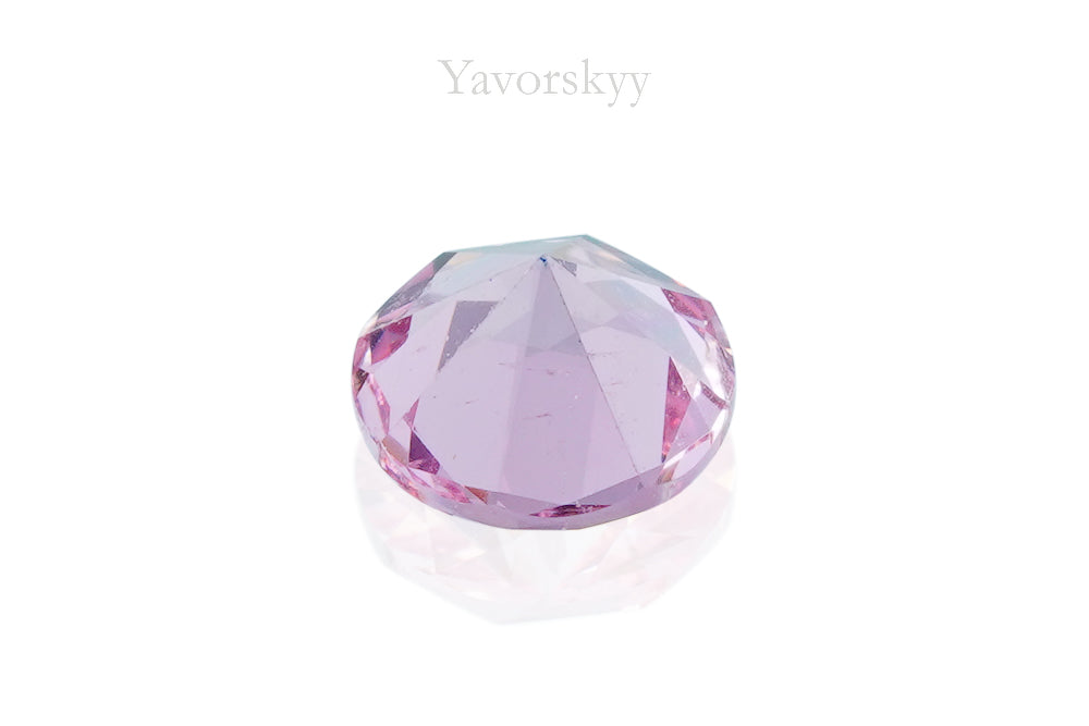 Oval cut spinel 0.41 ct bottom view photo