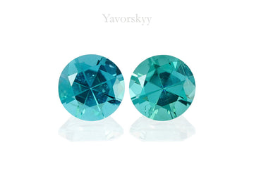 Indigo Blue Tourmaline 0.42 ct / 2 pcs