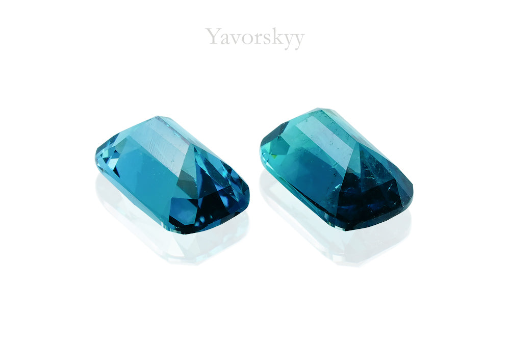 Indigo Tourmaline 0.86 ct / 2 pcs