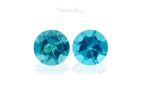 Indigo Tourmaline 0.92 ct / 2 pcs
