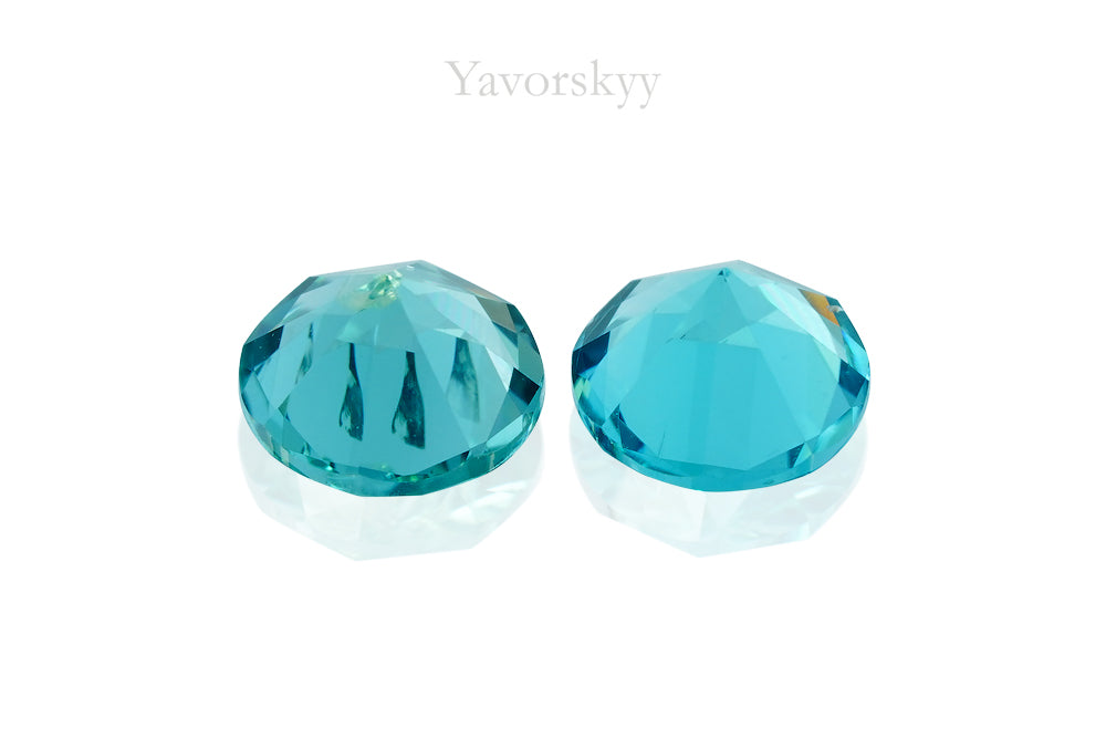 Indigo Tourmaline 0.92 ct / 2 pcs