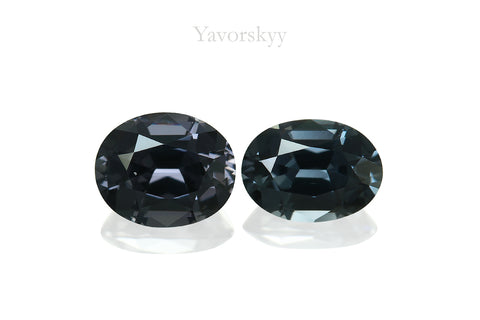 Grey Spinel 1.10 cts / 2 pcs