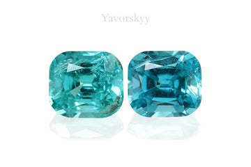 Indigo Blue Tourmaline 1.17 ct / 2 pcs