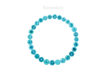 Indigo Tourmaline 1.63 cts / 28 pcs