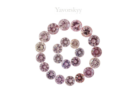 Malaia Garnet 19.37 cts / 23 pcs