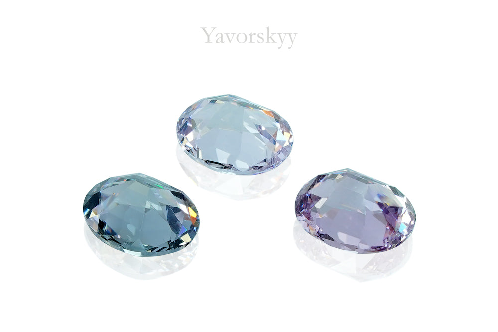 Lavender Spinel 2.13 cts / 3 pcs