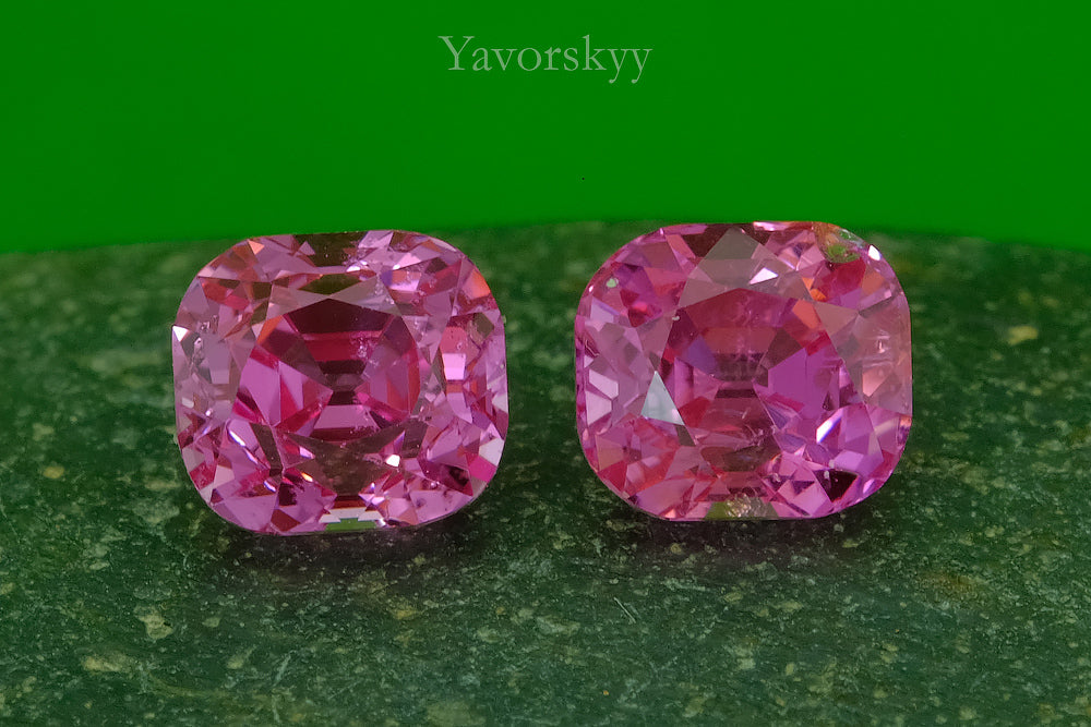 Pink Spinel 2.39 ct / 2 pcs