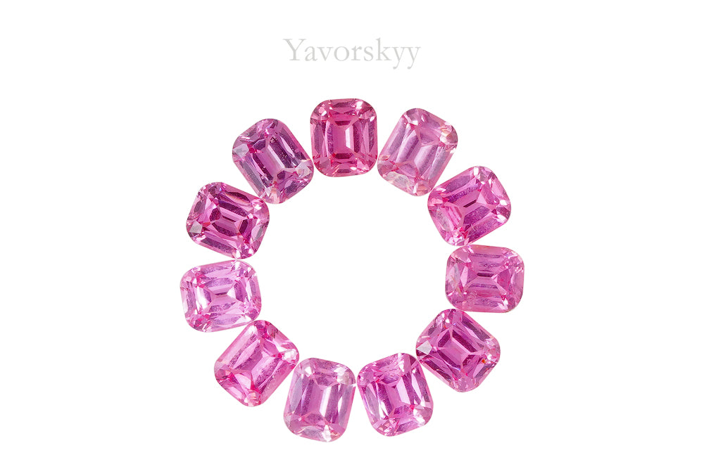 Pink Spinel 2.44 cts / 11 pcs