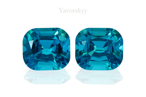 Lagoon Blue Tourmaline 2.95 cts / 2 pcs