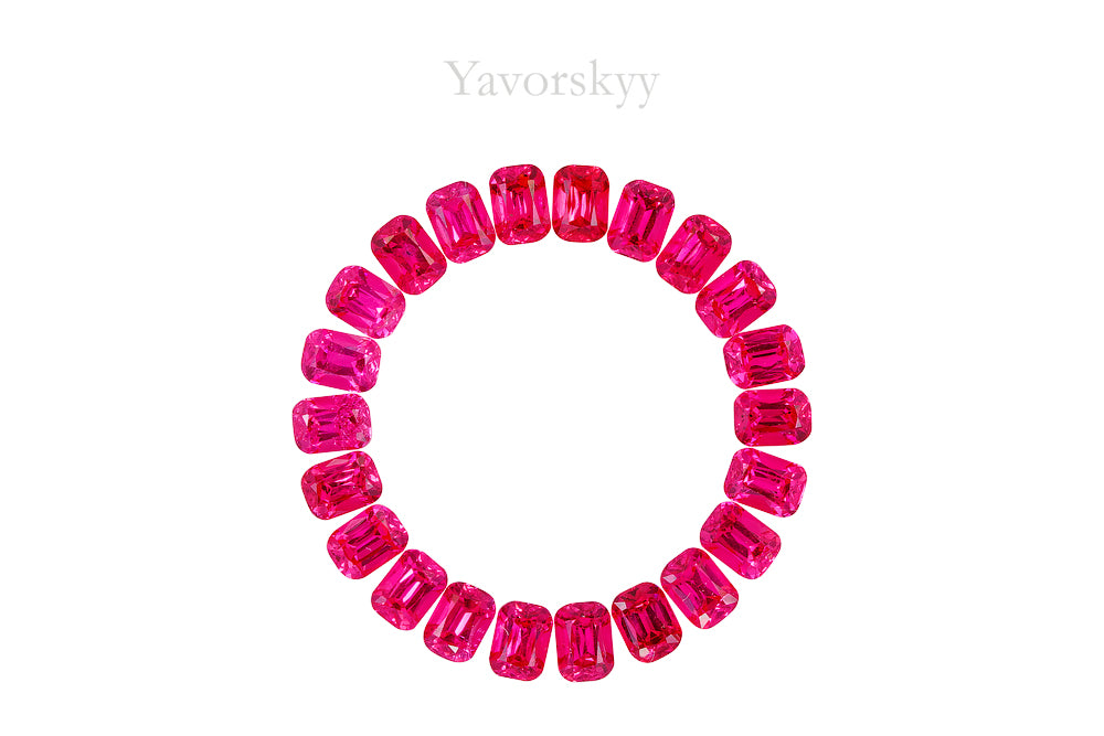Red Spinel 3.50 cts / 22 pcs