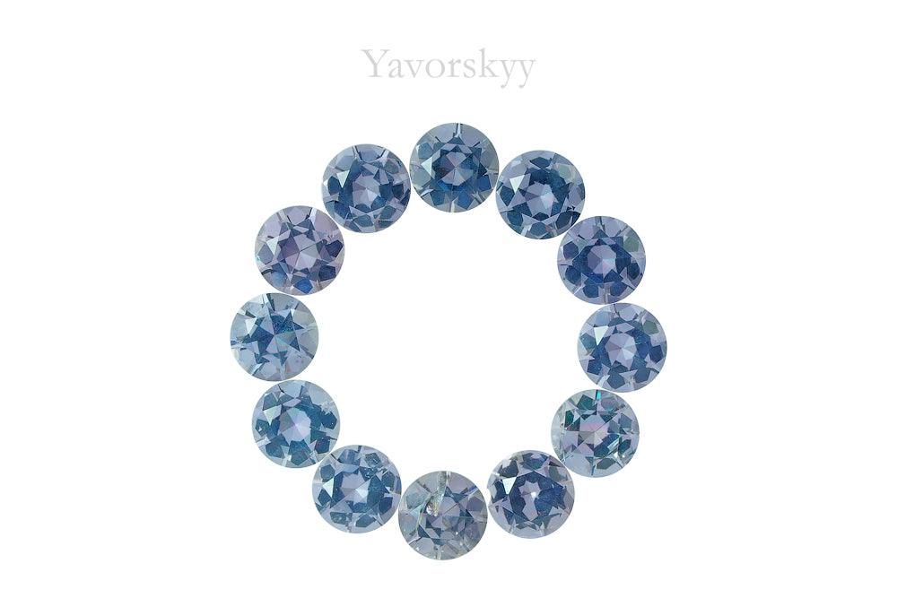 Grey Spinel 3.62 cts / 12 pcs