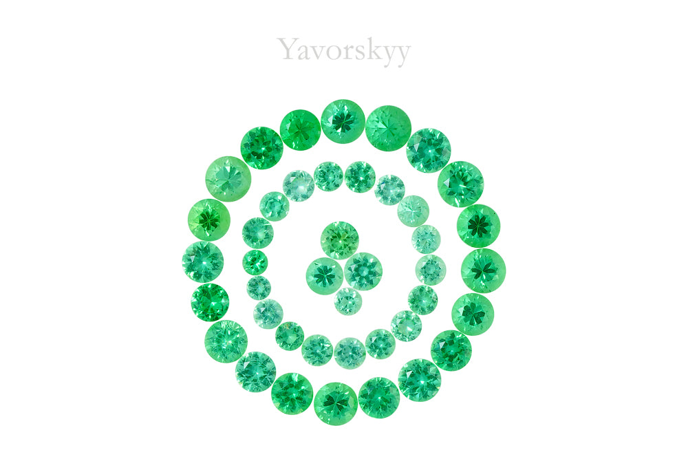 Tourmaline 3.95 cts / 41 pcs