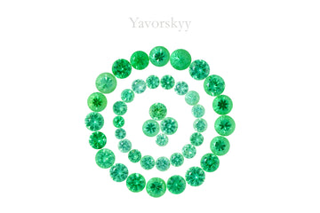 Tourmaline 3.95 cts / 41 pcs