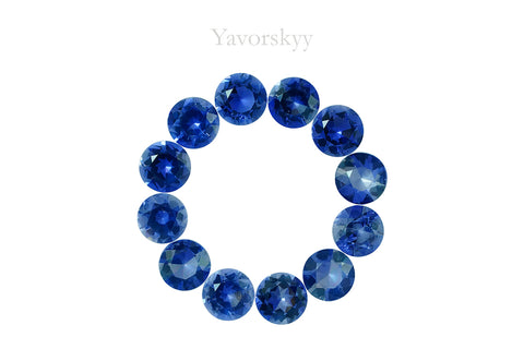 Iolite 4.16 ct / 12 pcs