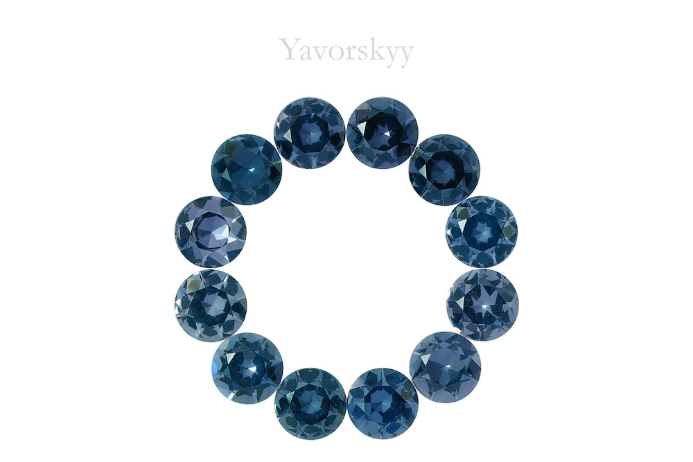 Grey Spinel 6.18 cts / 12 pcs