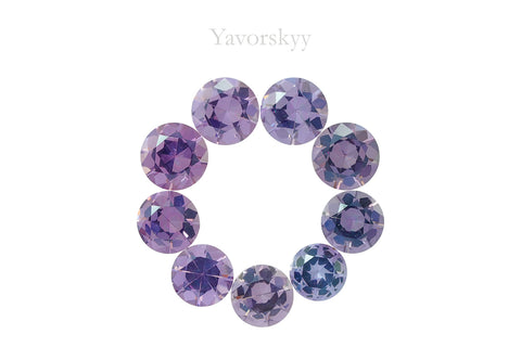 Spinel 6.80 cts / 9 pcs