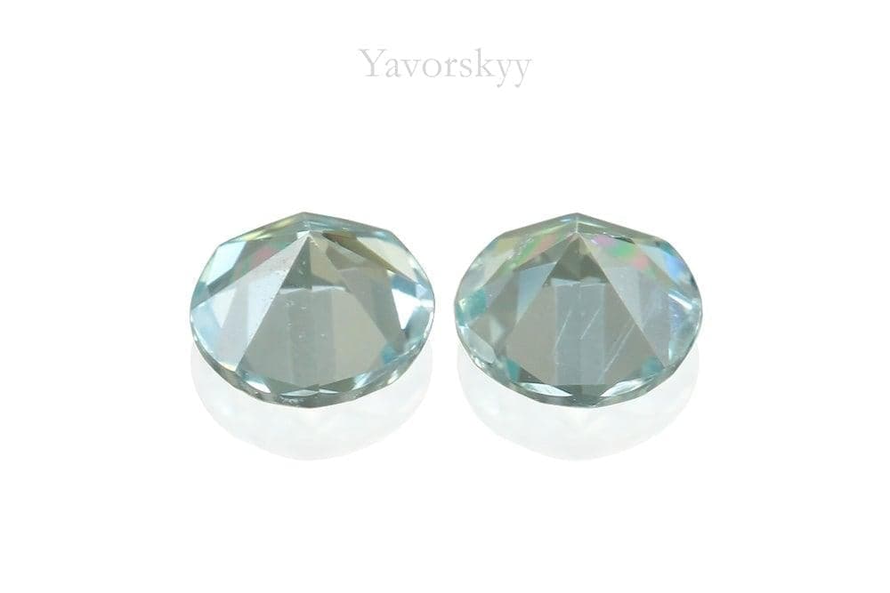 Tourmaline 0.17 ct bottom view picture