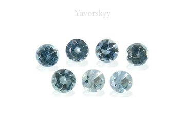Aquamarine 0.35 ct / 7 pcs