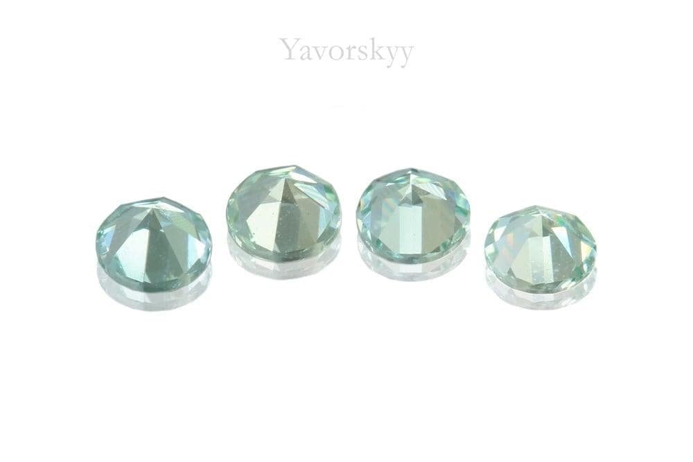 Image of Round shape Aquamarine 0.37 cts