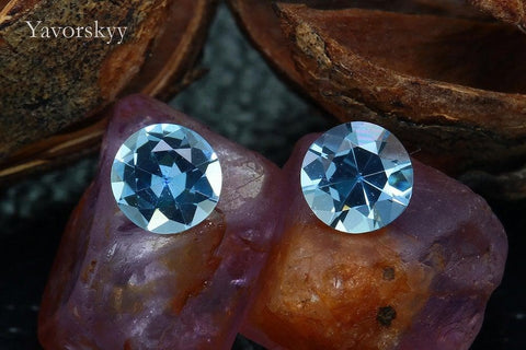 Matched pair Aquamarine 0.4ct image