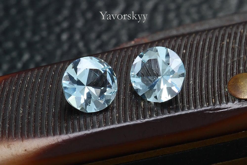 Photo to of Aquamarine 0.41 ct / 2 pcs