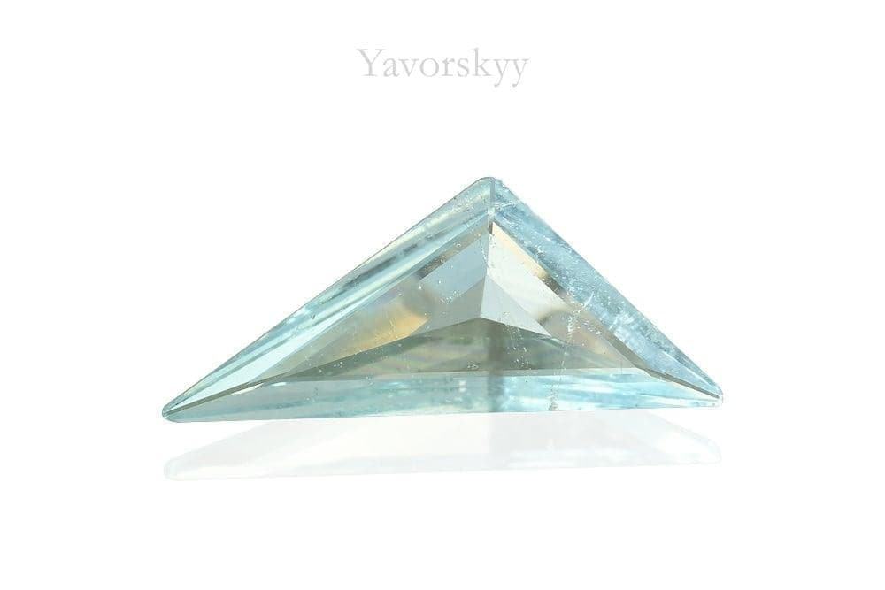 Aquamarine 0.63 carat  front view picture