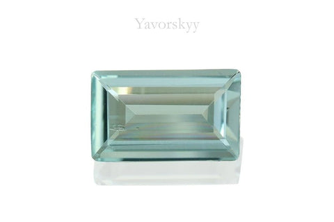 Aquamarine 0.79 carat front view picture