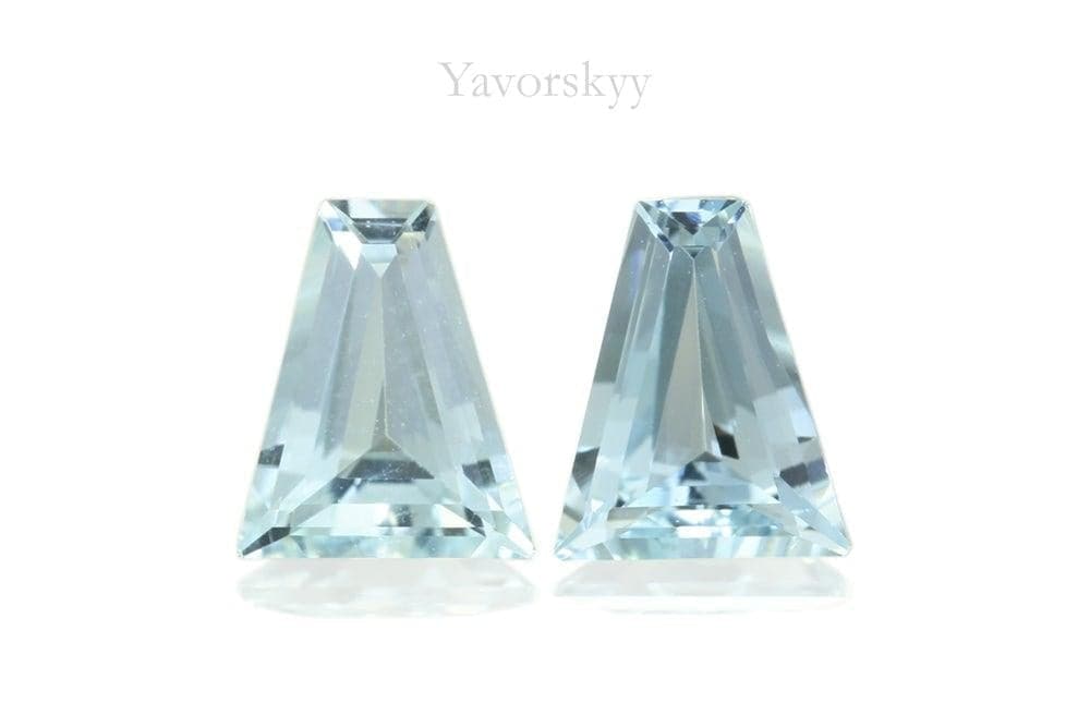 Top view image of aquamarine 1.5 cts