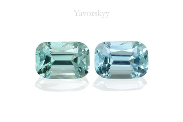 Aquamarine 1.06 cts / 2 pcs