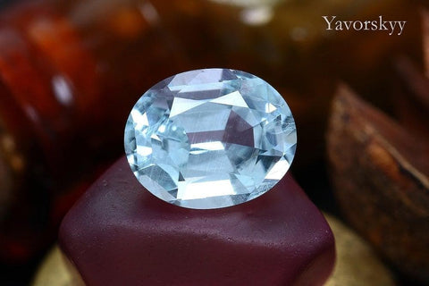 Picture of pretty aquamarine 2.06 carats