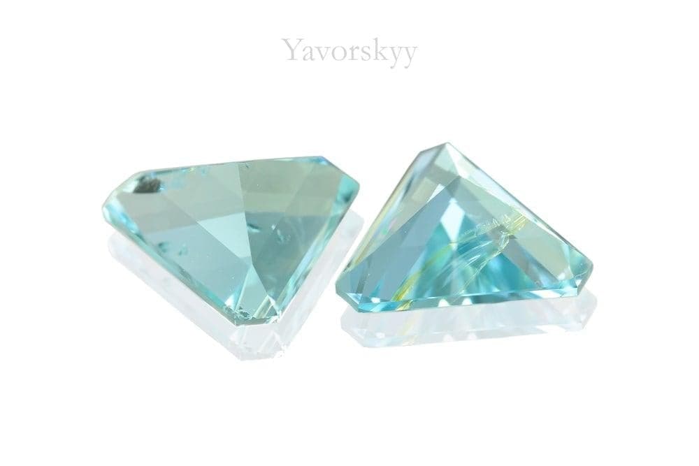 Triangle cut aquamarine