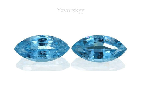 Aquamarine 2.46 cts / 2 pcs - Yavorskyy