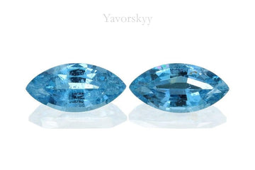 Aquamarine 2.46 cts / 2 pcs