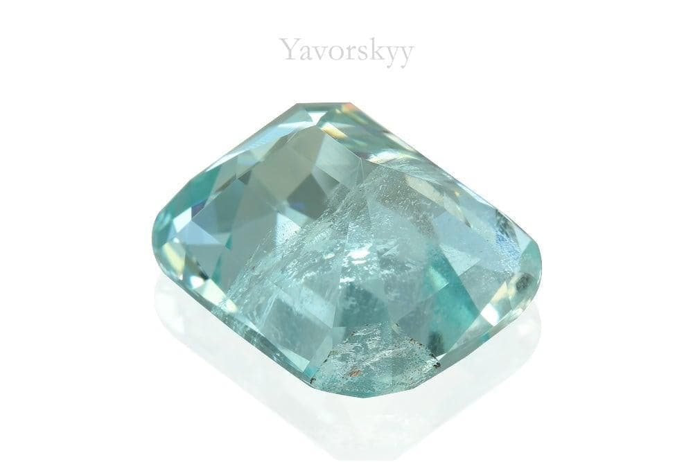 Photo of cushion shape aquamarine 8.06 cts