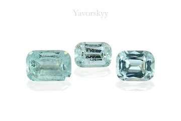 Aquamarine 1.52 cts / 3 pcs