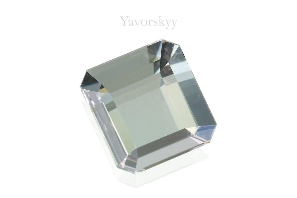 1.89 carats pink morganite cushion cut top view picture