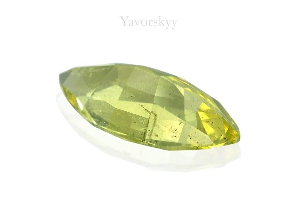 3.62 cts marquise cut beryl bottom view photo