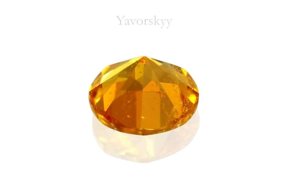 Orange gemstone