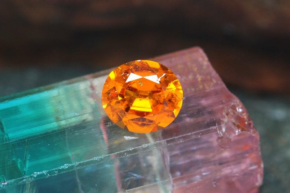Natural clinohumite 0.73 ct