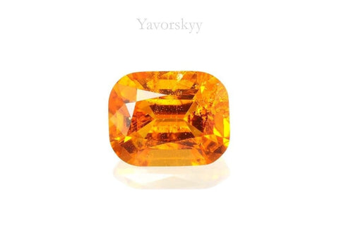 Top view photo of clinohumite 0.74 carat