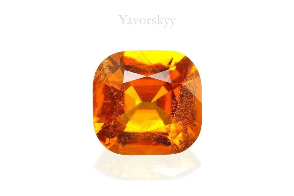 Picture of a beautiful linohumite 0.76 carat