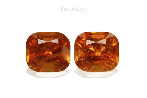 Clinohumite 1.34 cts / 2 pcs
