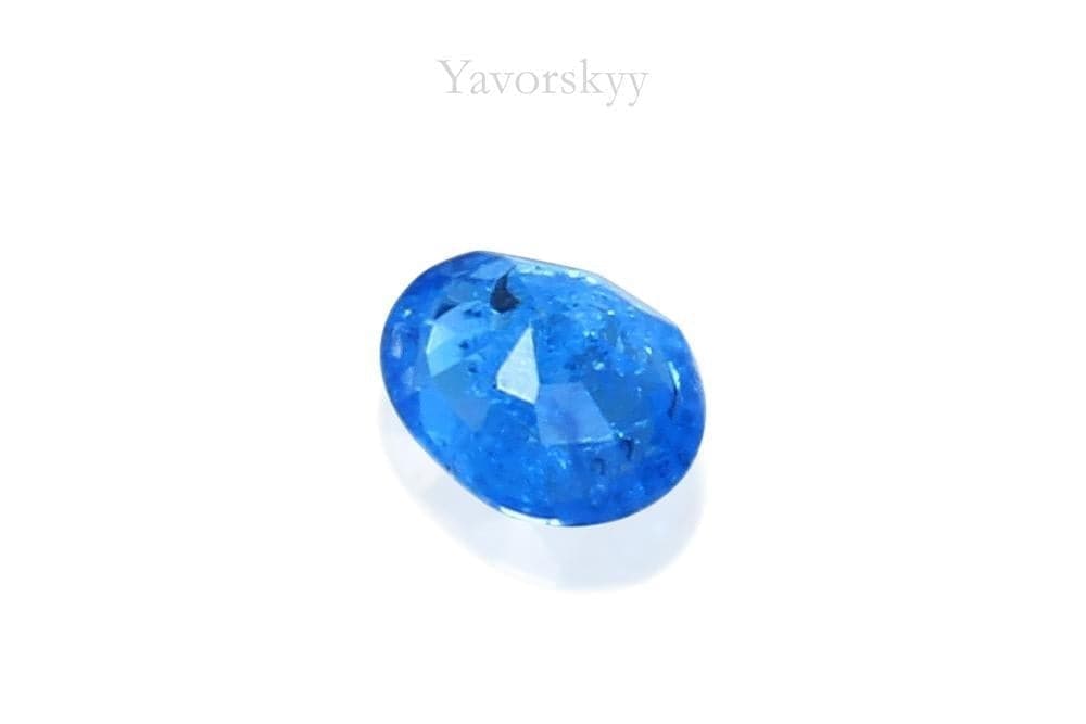 Cobalt blue Spinel 0.04 ct bottom view photo