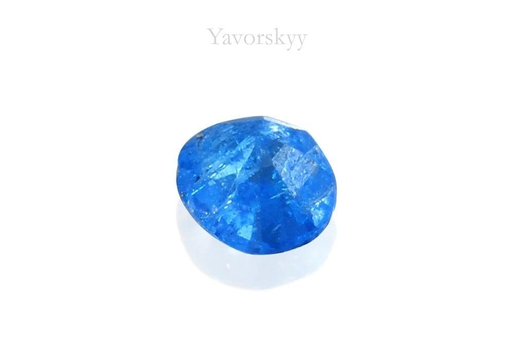 Cobalt blue Spinel 0.05 ct bottom view photo
