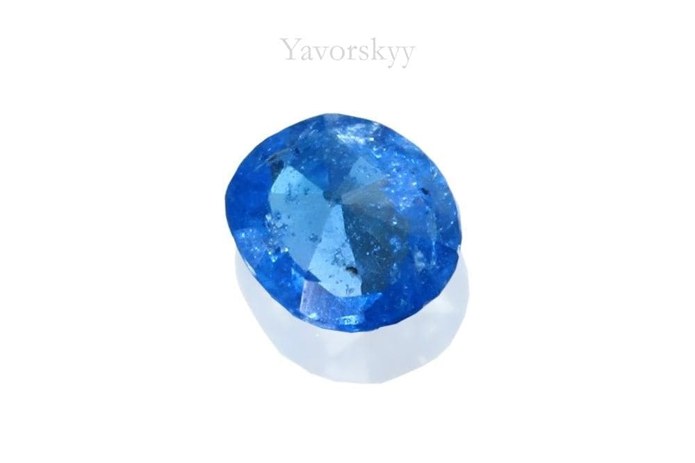 Local cut Cobalt blue Spinel 0.06ct back view picture