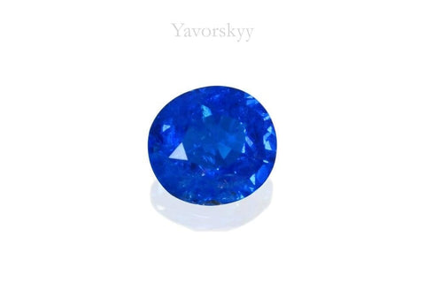 Cobalt blue Spinel Vietnam 0.10 ct top view picture